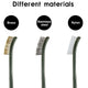 3-Piece Double-End Wire Brush Cleaning Set