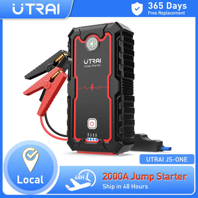 UTRAI 2000A Jump Starter and Portable Power Bank 12V