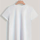Women's Paris Print Short Sleeve Crew Neck Tee