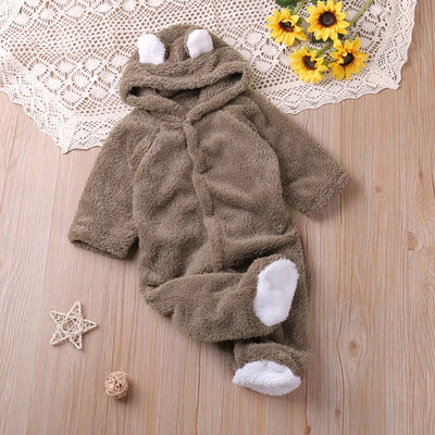 Baby Cartoon Long Sleeve Romper Jumpsuit