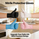 Black Nitrile Disposable Gloves 100-Pack Thickened