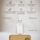 Rechargeable Essential Oil Diffuser Waterless Nebulizing Diffuser Electric Smell for Home Office Wood and Glass Aroma Diffuser
