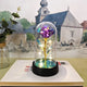 LED Eternal Rose Glass Flower Gift for Women