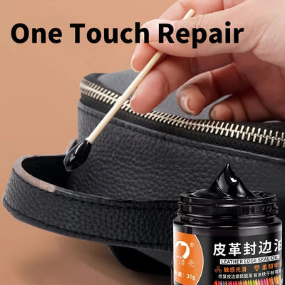 Leather Edge Oil Repair Kit 30g for Bags Shoes and Sofas