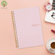 Spiral A5 Undated Weekly Planner Notebook Agenda