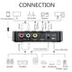 Bluetooth 5.0 Wireless Audio Adapter NFC RCA Optical AUX