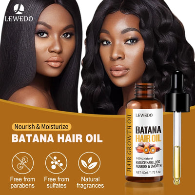Pure Batana Oil for Fast Hair Growth and Anti-Loss