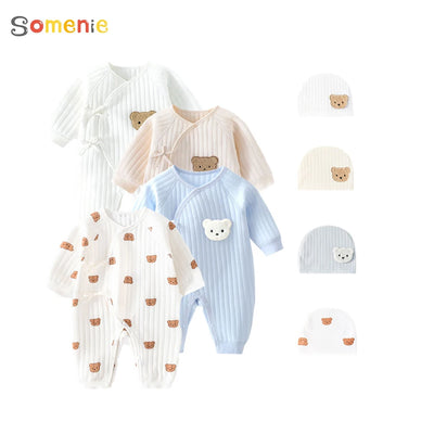 Newborn Cotton Bodysuit Onesie Home Wear 0-6 Months