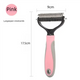 Dog and Cat Grooming Brush for Long Short and Curly Hair
