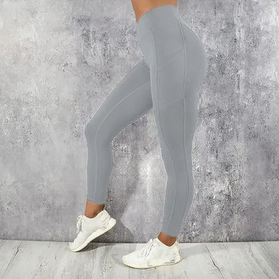 Women's High-Waist Yoga Leggings with Pocket