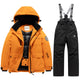Kids' 2-Piece Waterproof Ski Jacket and Pants Set