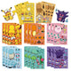Pokemon Pikachu DIY Puzzle Face Stickers 8-16 Sheets
