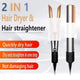 2-in-1 Negative Ion Hair Dryer and Straightener