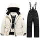 Kids' 2-Piece Waterproof Ski Jacket and Pants Set