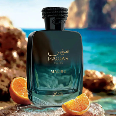 RASASI Hawas Malibu Men's EDP Spray 3.38 Oz
