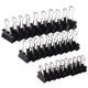 Black Metal Binder Clips 10-Pack Multi-Size