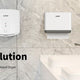 AIKE Punch-Free Wall Mount Paper Towel Holder with Lock