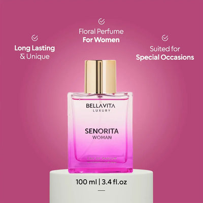 BellaVita Luxury Senorita Women's EDP 3.4 Fl Oz