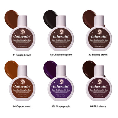 Semi-Permanent Hair Gloss Super Glaze Color Conditioning