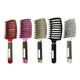 Bristle Exfoliating Hair Brush for Curly Wavy Hair