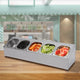 Stainless Steel Countertop Spice Rack and Pan Organizer