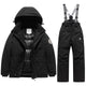 Kids' 2-Piece Waterproof Ski Jacket and Pants Set