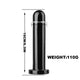 Crystal Glass G-Spot Dildo and Anal Plug