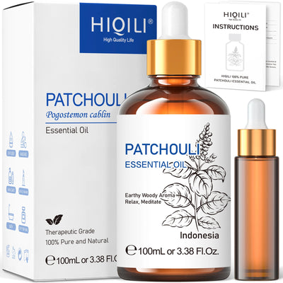 HIQILI 100% Pure Patchouli Essential Oil 100ml