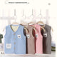 Kids' Velvet-Lined Warm Puffer Vest Jacket