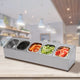 Stainless Steel Countertop Spice Rack and Pan Organizer