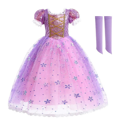 Girls' Princess Cosplay Dress Costume for Kids