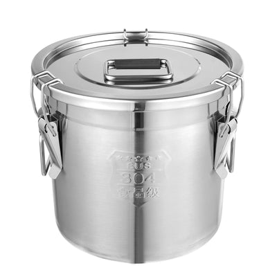 12L Airtight Stainless Steel Food Storage Container