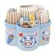 Rotating Desk Organizer Pen Holder and Cosmetic Box