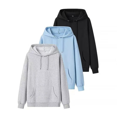 Unisex Warm Hooded Sweatshirt Running Suit