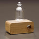 Rechargeable Essential Oil Diffuser Waterless Nebulizing Diffuser Electric Smell for Home Office Wood and Glass Aroma Diffuser