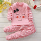 Baby Girls' Cotton Cartoon Pajama Set Ages 0-5