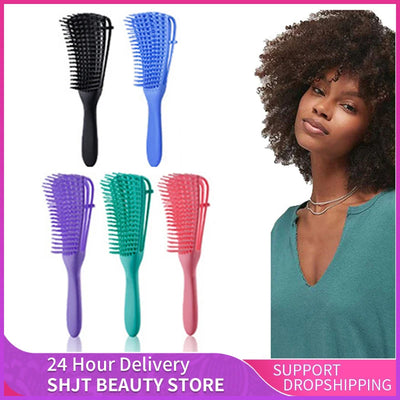 Octopus Detangling Scalp Massage Hairbrush