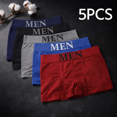 Men's Breathable Boxer Briefs (5-Pack)