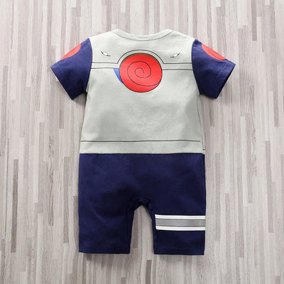 Baby Anime Short Sleeve Cotton Jumpsuit 0-18 Months