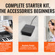 61-Key Portable Digital Piano Keyboard for Beginners